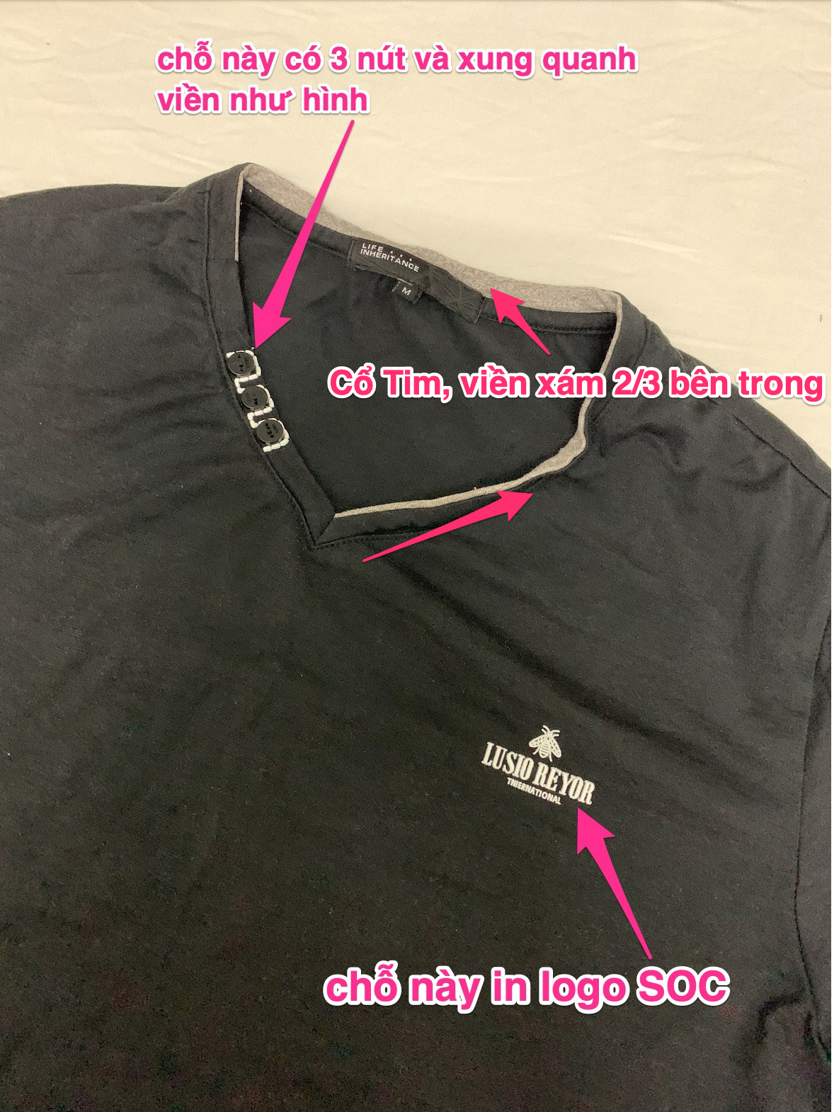 Áo thun đồng phục SOC