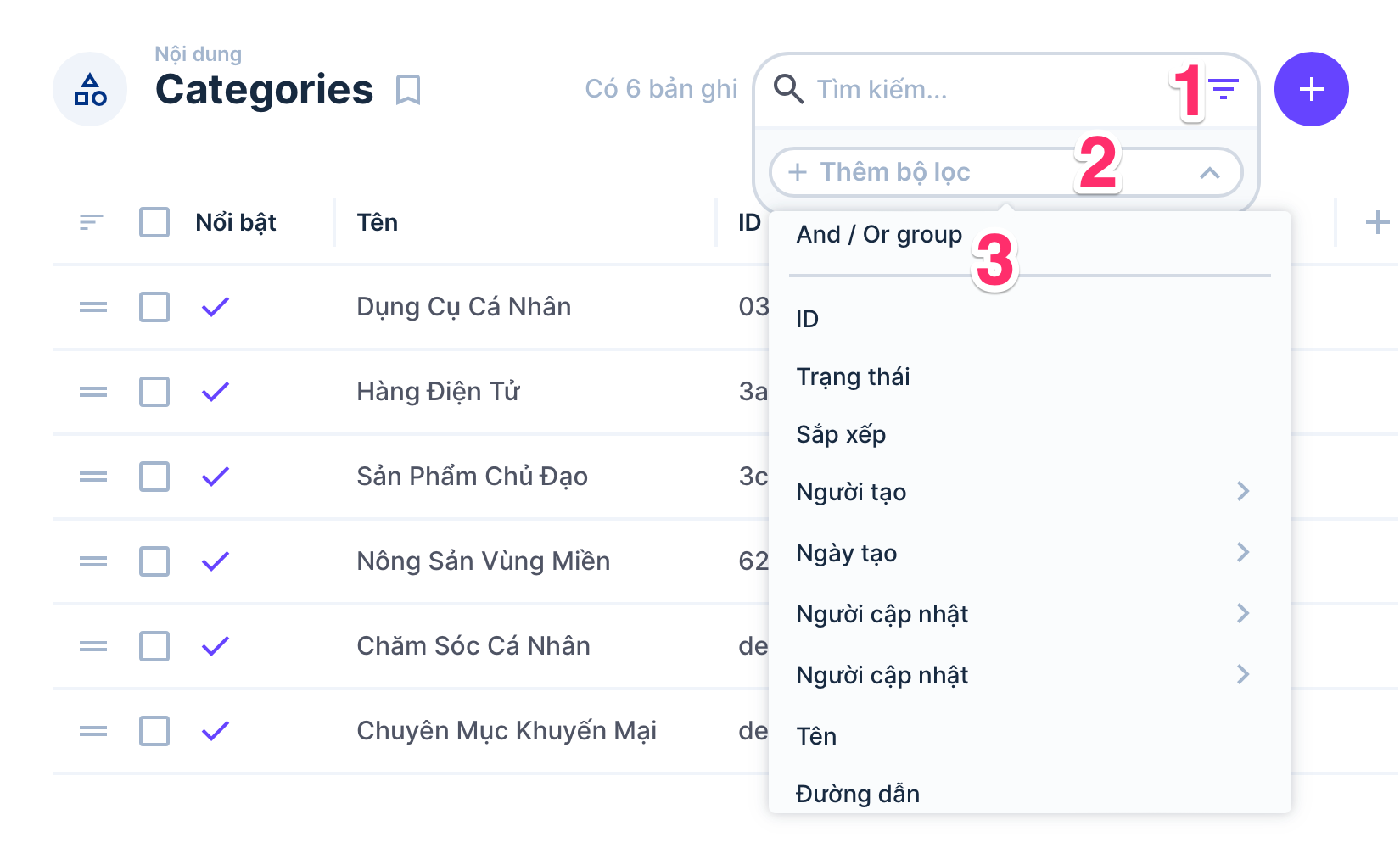 Hướng dẫn quản trị website