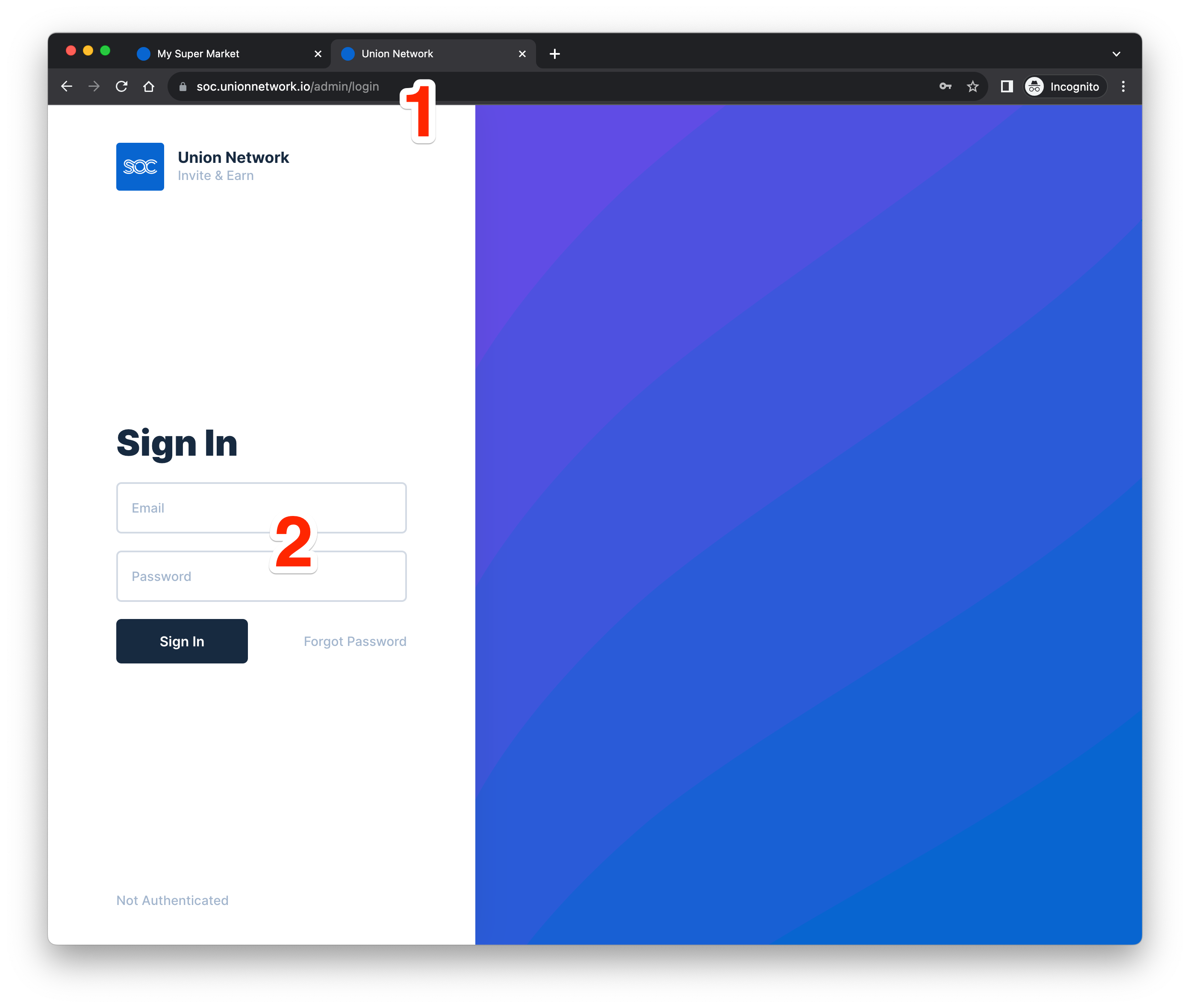 UnionNetwork.io - Hướng dẫn quản trị